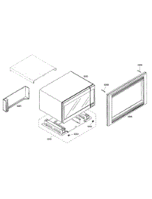 Microwave Parts 1 parts for Thermador Wall Oven/Microwave Combo MEMC301EB01 from AppliancePartsPros.com