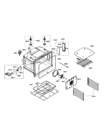 Oven Parts 1 parts for Thermador Wall Oven/Microwave Combo MEMC301EB01 from AppliancePartsPros.com