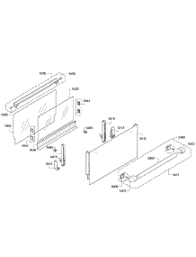 Door Assy parts for Thermador Electric Wall Oven MES301HP/01 from AppliancePartsPros.com