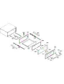 Warming Drawer parts for Thermador Electric Wall Oven MEW301ES01 from AppliancePartsPros.com