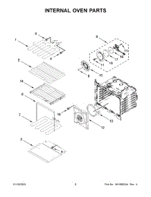 Internal Oven Parts parts for Maytag Electric Wall Oven MEW9527FZ21 from AppliancePartsPros.com