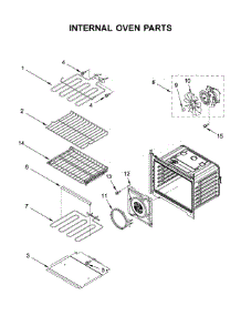 Internal Oven Parts parts for Maytag Electric Wall Oven MEW9627FZ04 from AppliancePartsPros.com