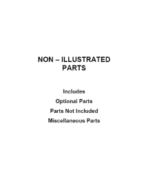 Optional Parts (Not Included) parts for Maytag Electric Wall Oven MEW9627FZ04 from AppliancePartsPros.com