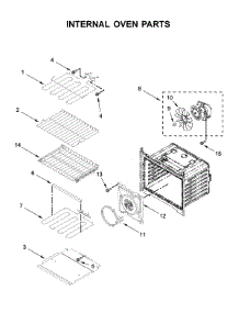 Internal Oven Parts parts for Maytag Electric Wall Oven MEW9630FZ04 from AppliancePartsPros.com