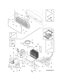 Cooling System parts for Crosley Refrigerator MF-TEST-1-MD1 from AppliancePartsPros.com