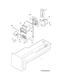 Ice Container parts for Crosley Refrigerator MF-TEST-1-MD3 from AppliancePartsPros.com