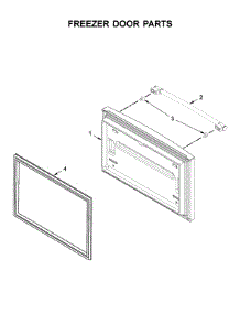Freezer Door Parts parts for Maytag Bottom-Mount Refrigerator MFC2062FEZ03 from AppliancePartsPros.com