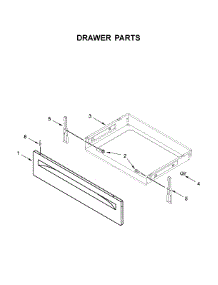 Drawer Parts parts for Maytag Gas Range MGR6600FW2 from AppliancePartsPros.com