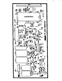 Circuit Board parts for Goldstar Countertop Microwave MH-1353M from AppliancePartsPros.com