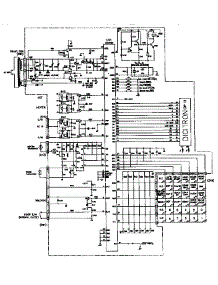 Circuit Board Schematic Diagram parts for Goldstar Countertop Microwave MH-1353M from AppliancePartsPros.com