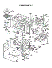 Interior Parts (I) parts for Lg Microwave/Hood Combo MHEC1737D/00 from AppliancePartsPros.com