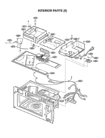 Interior Parts (Ii) parts for Lg Microwave/Hood Combo MHEC1737F/00 from AppliancePartsPros.com