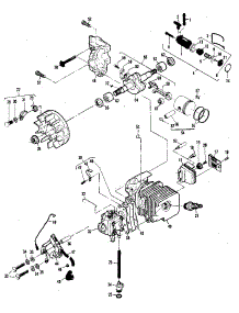 Powerhead Assembly parts for Mcculloch Chainsaw MINI MAC 160S from AppliancePartsPros.com