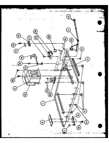 Transformer / Capacitor / Fuses parts for Amana Countertop Microwave ML-40/P76804-2M from AppliancePartsPros.com