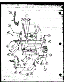 Magnetron / Stirrer parts for Amana Countertop Microwave ML-40/P76804-2M from AppliancePartsPros.com