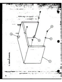 Outer Cabinet parts for Amana Countertop Microwave ML-40/P76804-2M from AppliancePartsPros.com