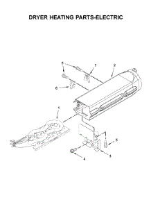 Dryer Heating Parts-Electric parts for Maytag Laundry Center MLE22PNAGW0 from AppliancePartsPros.com