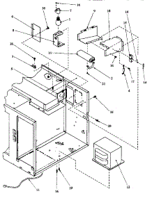 Electrical Parts And Components (Mm659e / P1177101mz) (Mm659e / P1177103mz) (Mm659w / P1177102mz) (Mm659w / P1177104mz) parts for Amana Wall Oven/Microwave Combo MM659E-P1177101MZ from AppliancePartsPros.com