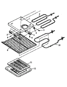 Lower Oven Components (Aor27de / P1172501s) (Aor27dew / P1172501s) parts for Amana Wall Oven/Microwave Combo MM659W-P1177102MZ from AppliancePartsPros.com