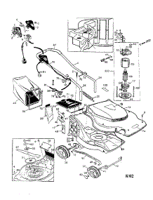 Black & Decker MM850 Electric Walk-Behind Mower Parts | Diagrams & OEM ...