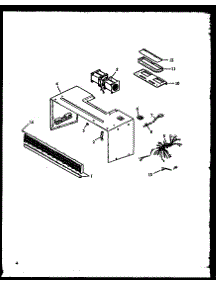 Outer Case / Vent Motor parts for Modern Maid Microwave/Hood Combo MMO2671WW01-P1173505M from AppliancePartsPros.com