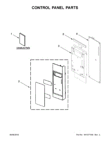 Control Panel Parts parts for Maytag Microwave/Hood Combo MMV1174FW3 from AppliancePartsPros.com