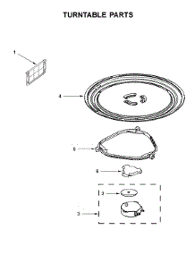 Turntable Parts parts for Maytag Microwave/Hood Combo MMV1174HK0 from AppliancePartsPros.com