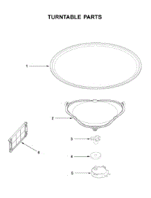 Turntable Parts parts for Maytag Microwave/Hood Combo MMV1175JW0 from AppliancePartsPros.com
