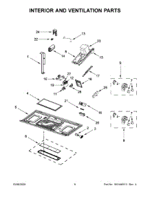 Interior And Ventilation Parts parts for Maytag Microwave/Hood Combo MMV4206FW6 from AppliancePartsPros.com