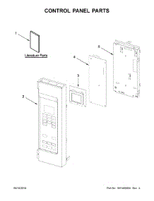 Control Panel Parts parts for Maytag Microwave/Hood Combo MMV5227JZ0 from AppliancePartsPros.com