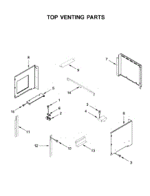 Top Venting Parts parts for Maytag Wall Oven/Microwave Combo MMW9730FZ05 from AppliancePartsPros.com