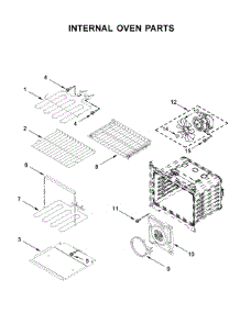 Internal Oven Parts parts for Maytag Wall Oven/Microwave Combo MMW9730FZ06 from AppliancePartsPros.com