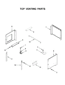 Top Venting Parts parts for Maytag Wall Oven/Microwave Combo MMW9730FZ06 from AppliancePartsPros.com