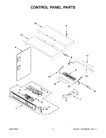 Control Panel Parts parts for Maytag Wall Oven/Microwave Combo MMW9730FZ20 from AppliancePartsPros.com