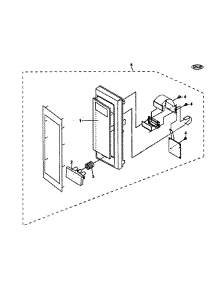Control Panel parts for Dcs Countertop Microwave MO-24SS from AppliancePartsPros.com