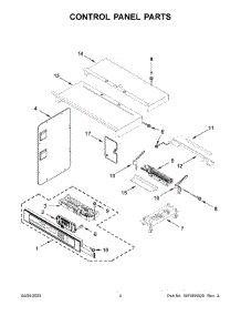 Control Panel Parts parts for Maytag Wall Oven/Microwave Combo MOEC6030LZ00 from AppliancePartsPros.com