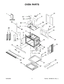 Oven Parts parts for Maytag Wall Oven/Microwave Combo MOEC6030LZ01 from AppliancePartsPros.com