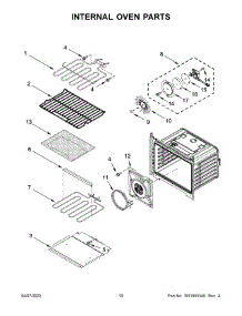 Internal Oven Parts parts for Maytag Electric Wall Oven MOED6027LZ00 from AppliancePartsPros.com