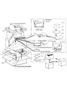 Packing And Accessories parts for Panasonic Countertop Microwave MQS0806H from AppliancePartsPros.com