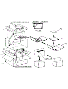 Packing And Accessories parts for Panasonic Countertop Microwave MQS1106H from AppliancePartsPros.com