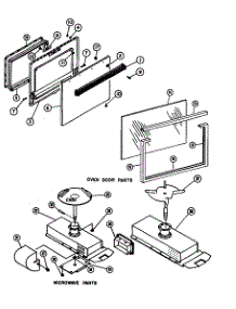 Page 3 parts for Amana Range/Microwave Combo MRR1000W-P8551404S from AppliancePartsPros.com