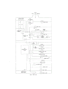 Wiring Schematic parts for Universal Multiflex (Frigidaire) Top-Mount Refrigerator MRTC18V3MWZ from AppliancePartsPros.com