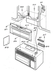 Installation Parts parts for Goldstar Microwave/Hood Combo MV-1155W from AppliancePartsPros.com