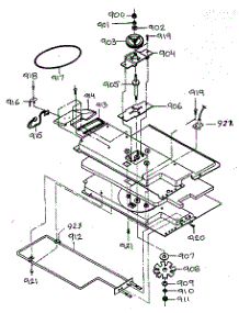 Plate Chamber Assy parts for Goldstar Microwave/Hood Combo MV-1155W from AppliancePartsPros.com