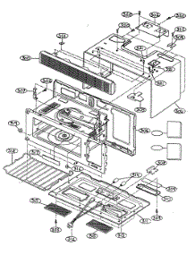 Oven Cavity parts for Goldstar Microwave/Hood Combo MV-1310B from AppliancePartsPros.com
