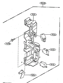 Latch Board Parts parts for Goldstar Microwave/Hood Combo MV-1310B from AppliancePartsPros.com
