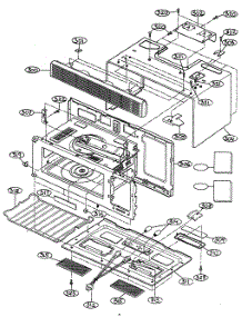 Oven Cavity parts for Goldstar Countertop Microwave MV-1320B from AppliancePartsPros.com