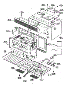 Oven Cavity parts for Goldstar Countertop Microwave MV-1330W from AppliancePartsPros.com