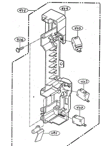 Latch Board Parts parts for Goldstar Microwave/Hood Combo MV-1401B from AppliancePartsPros.com