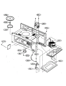 Installation Parts parts for Goldstar Microwave/Hood Combo MV-1401W from AppliancePartsPros.com